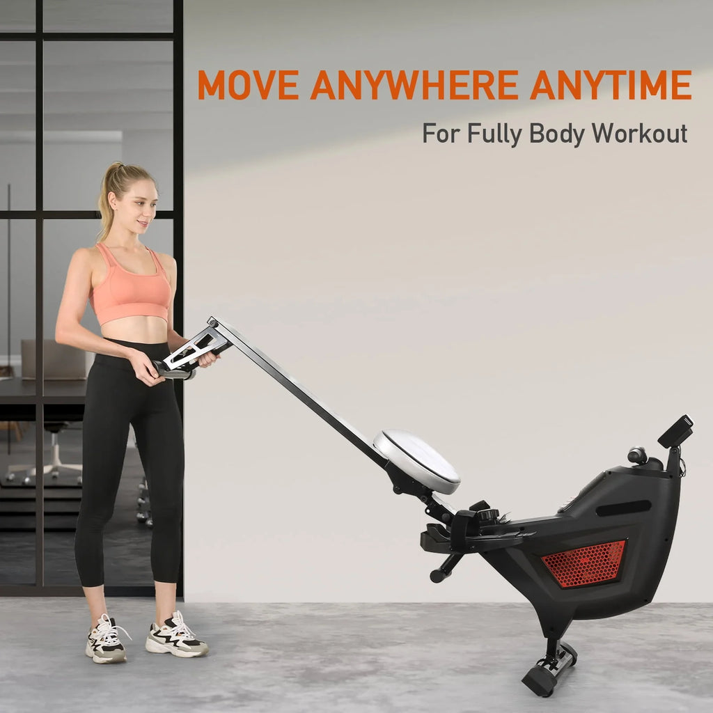 Folding Magnetic Air Rowing Machine N43104