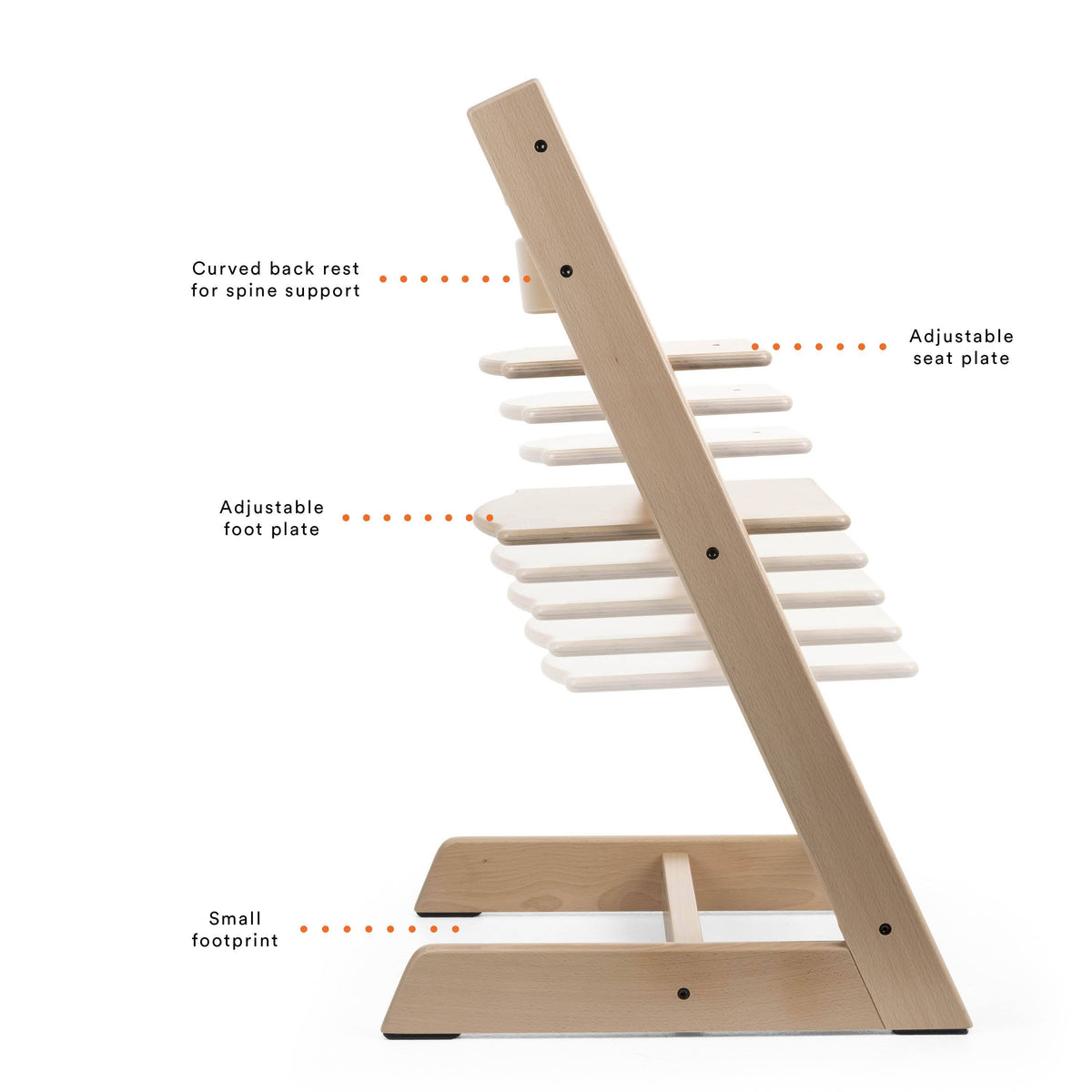 White Tripp Trapp Chair L67493