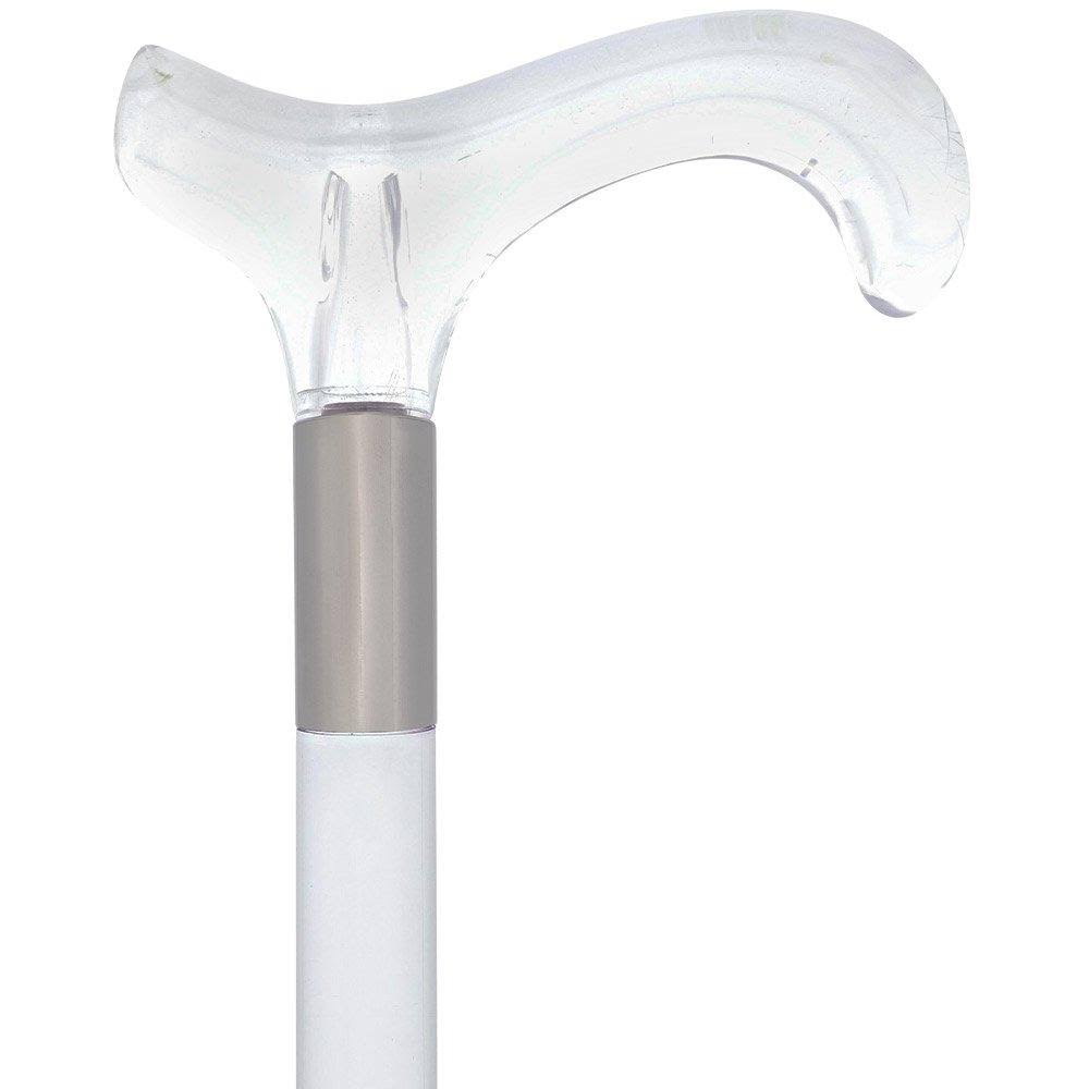 Clear Lucite Handle Walking Cane Z557447