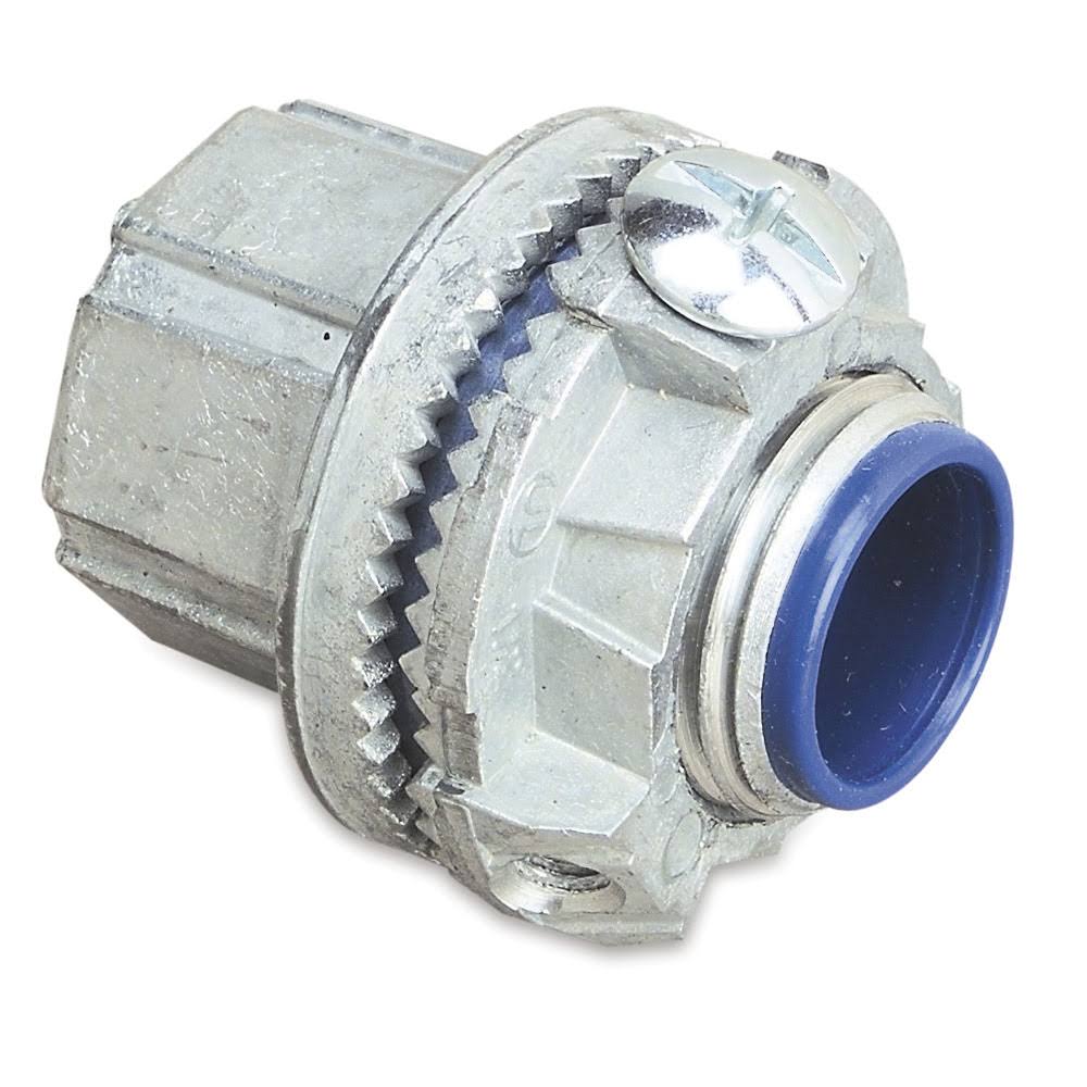 4 inch Threaded Zinc Insulated Grounding Hub R87253