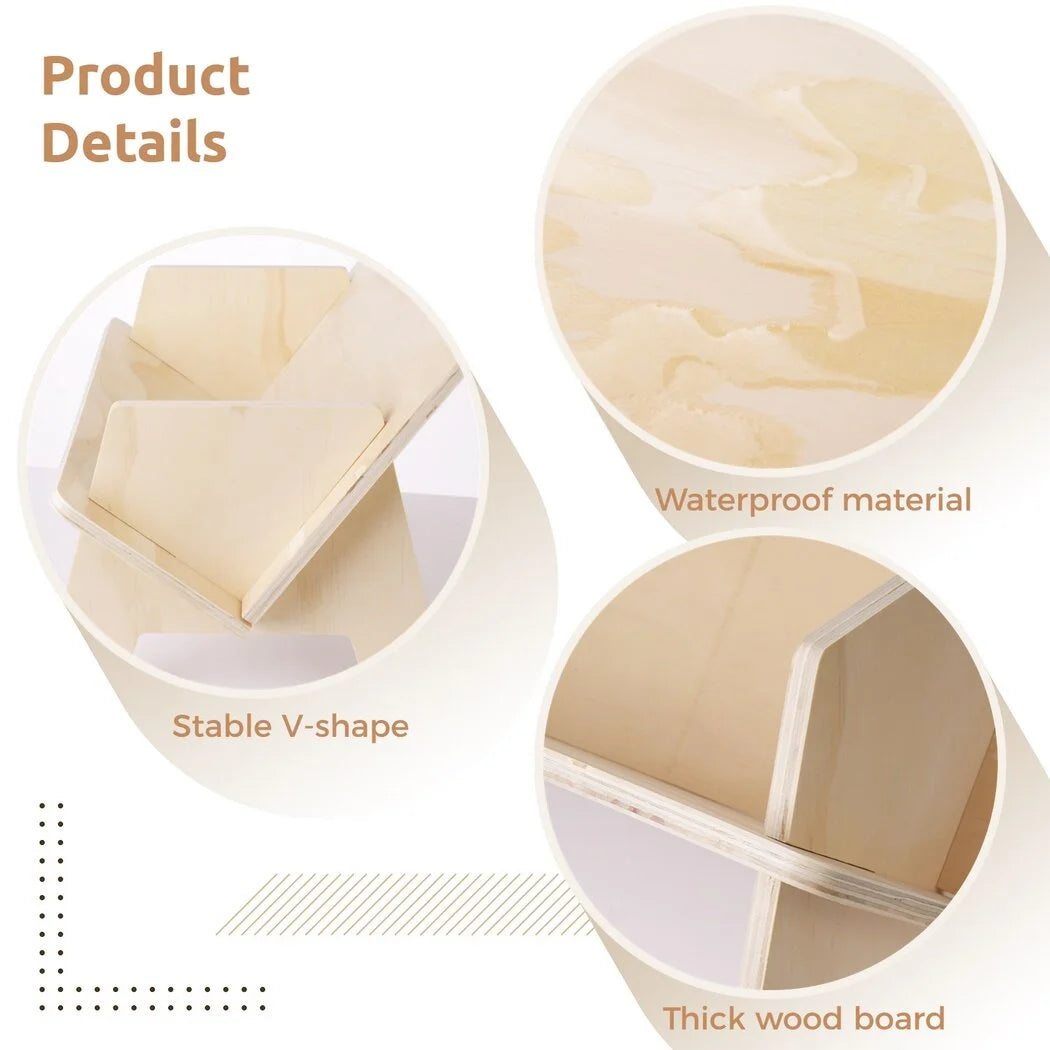 Wooden Desktop Bookshelf U40666