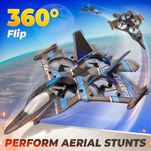 Remote Control Airplane with Colorful LED Navigation Lights C23374