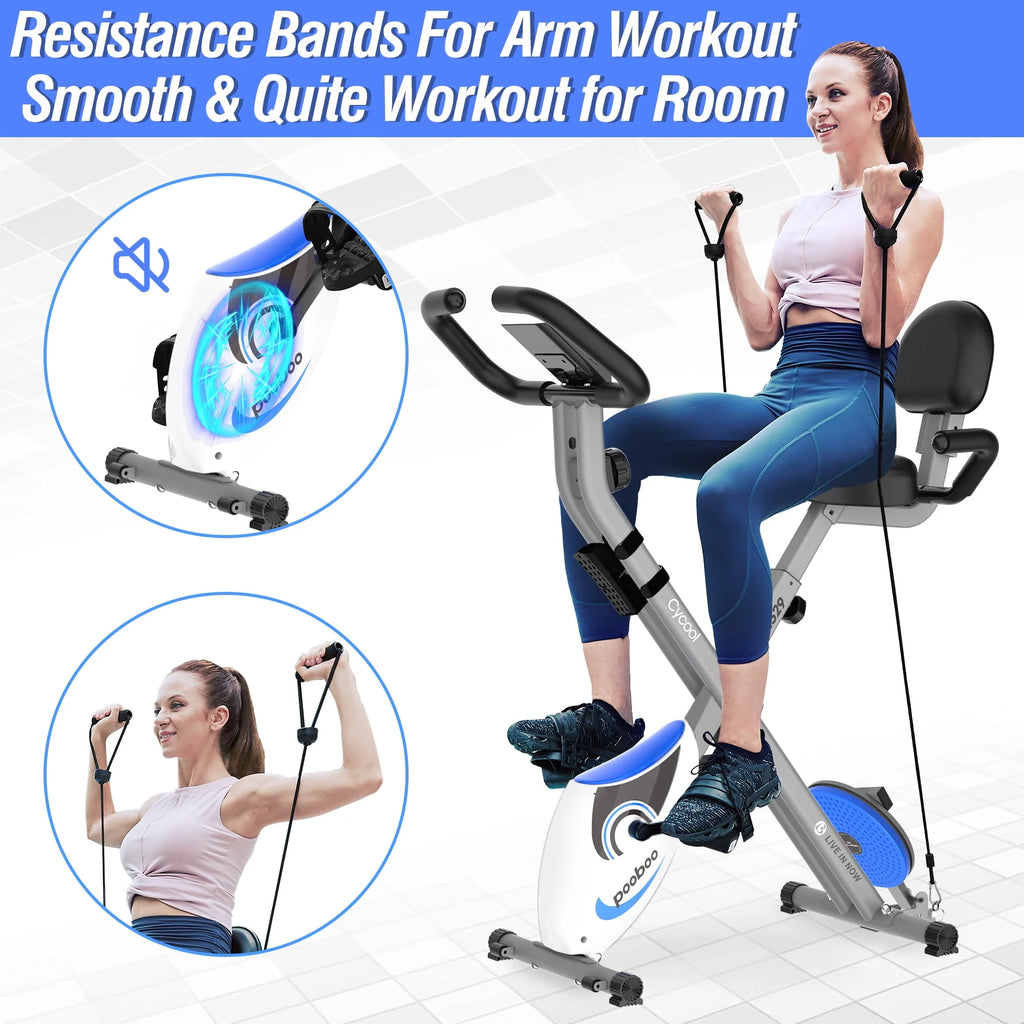 Foldable Magnetic Exercise Bike V5608