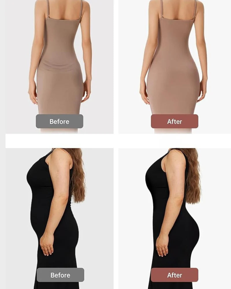 High-Waist Sculpting Shapewear Shorts B923