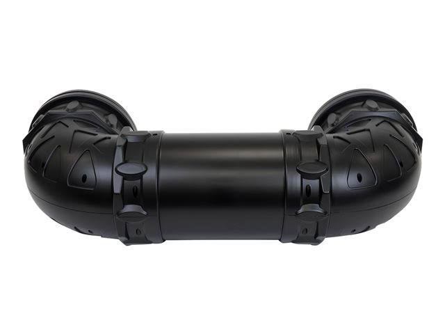 600 Watt Bluetooth Dual 8-Inch Sound System with LED Lights and Remote L533