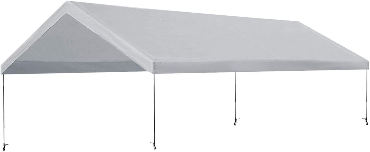 12x20 White Replacement Canopy Roof Cover I47438