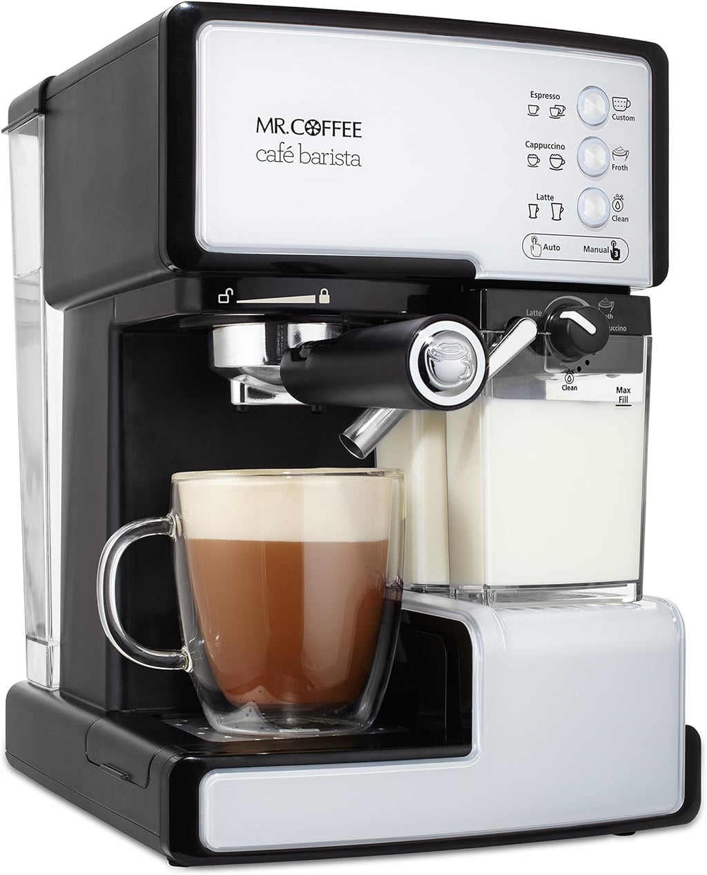 Silver Espresso and Cappuccino Maker O87256