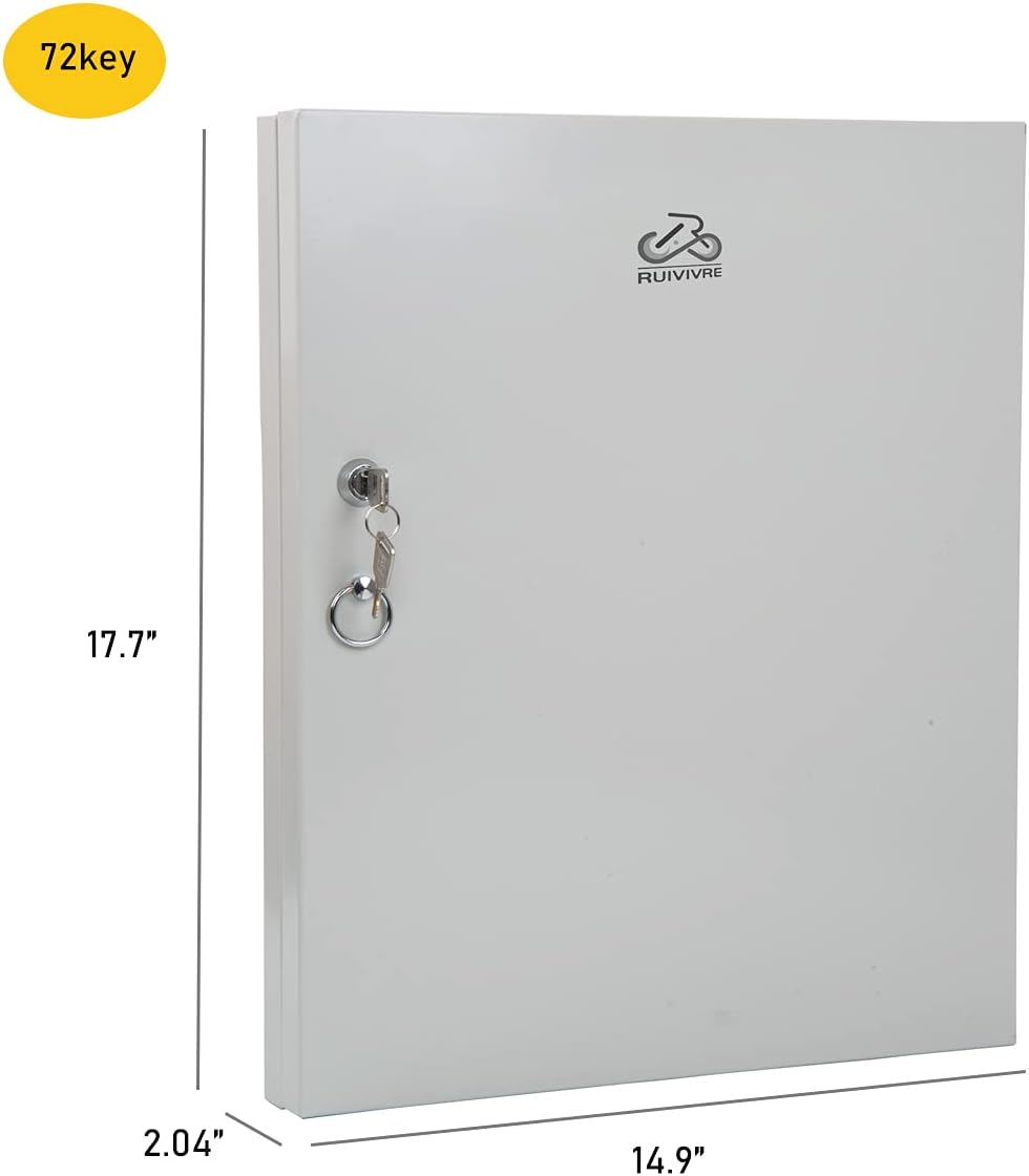 Wall Mount Key Organizer with Combo Lock 96 Key U903