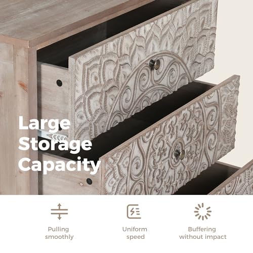 3 Drawer Dresser Set of 2 Z169