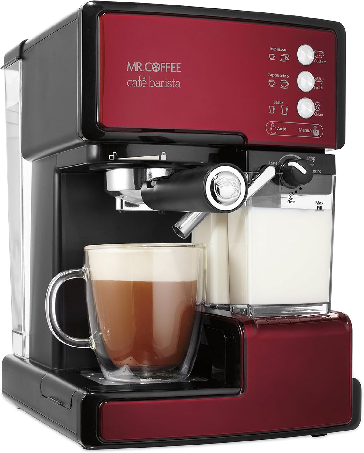 Silver Espresso and Cappuccino Maker O87256