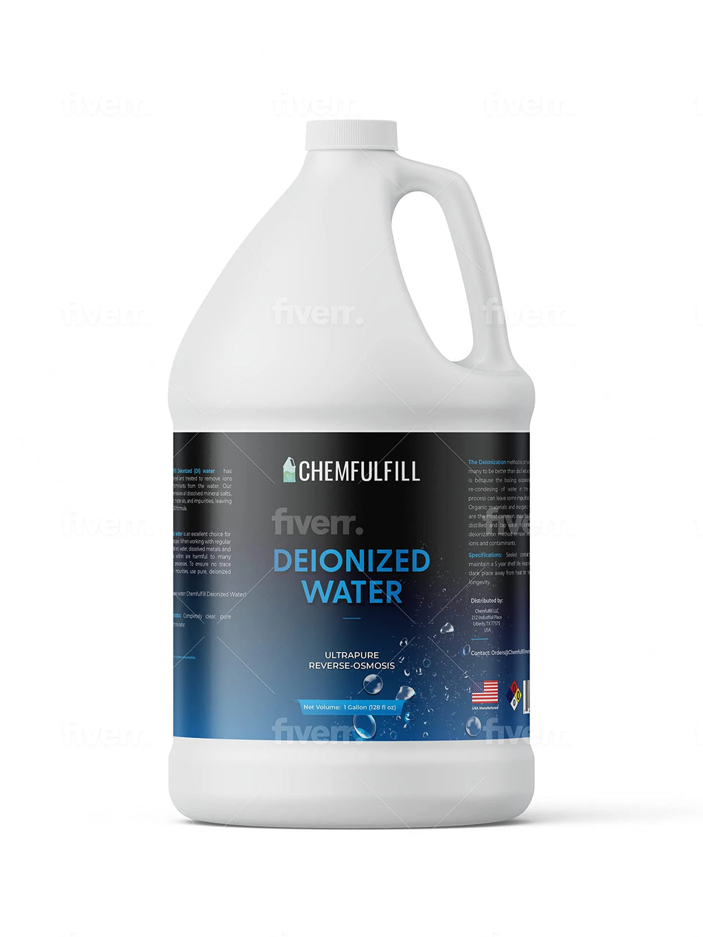 Deionized Water (Gallon (128 fl oz)) K369018