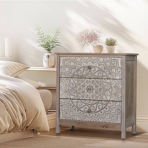 3 Drawer Dresser Set of 2 Z169