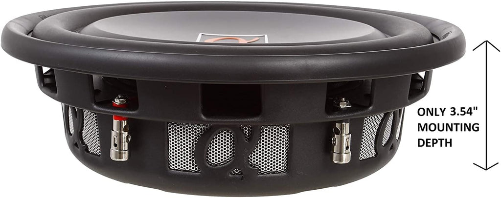 12” 1500 Watts Max 500 Watts RMS Single 4 Ohm Car Subwoofer E323502