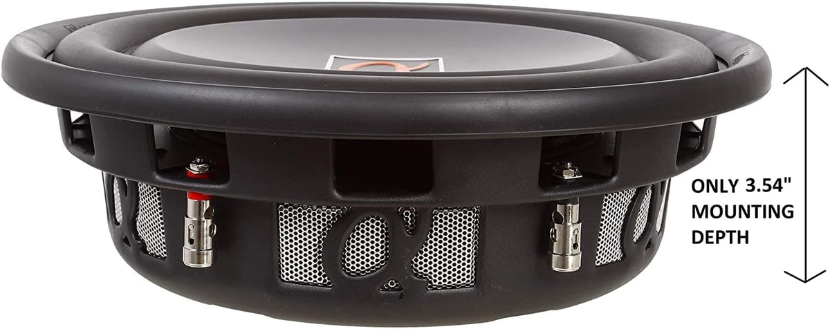 12” 1500 Watts Max 500 Watts RMS Single 4 Ohm Car Subwoofer E323502