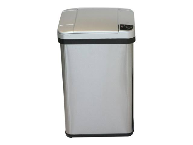 4 gal Stainless Steel Motion Sensor Trash Can E366008