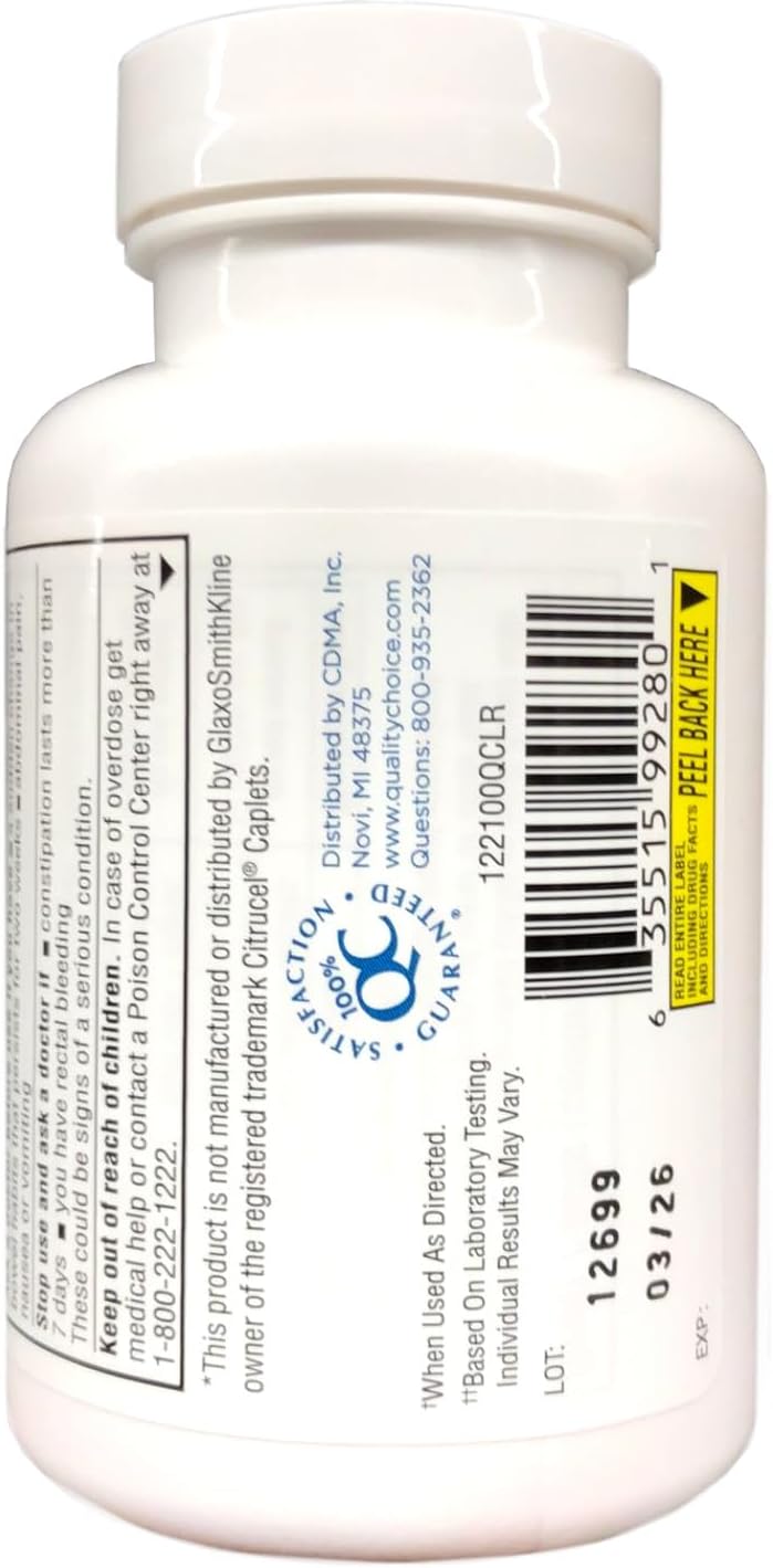 Fiber Therapy Caplets 100 Ct S57915