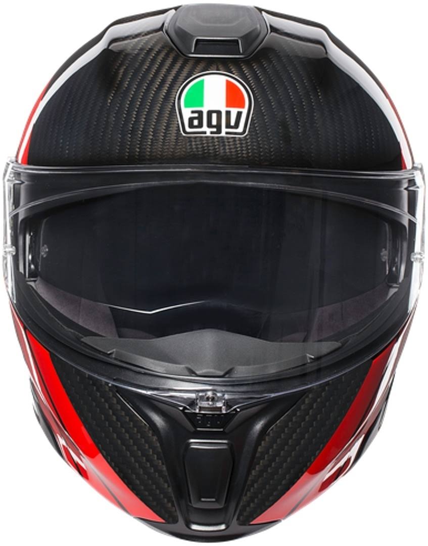 Helmet Carbon Red Size L P598