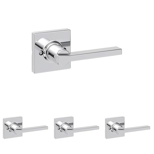 Matte Black Interior Privacy Door Handle 10 Pack S61008