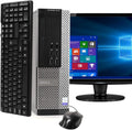 22 Inch LCD Intel Quad Core i5 8GB RAM 500GB HDD Windows 10 Pro Desktop I434992