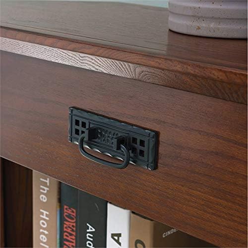 3 Shelf Corner Bookcase in Mission Oak T48245