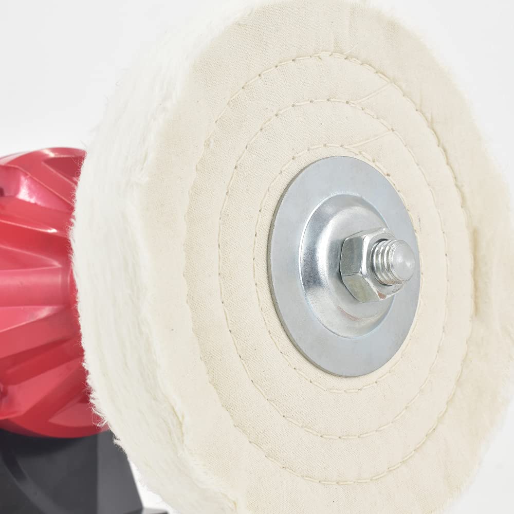 Bench Grinder Arbor Washer/Flange 2 Sets OD2-1/10'' x ID 1/2'' & OD3-1/10'' x ID 5/8'' R3245