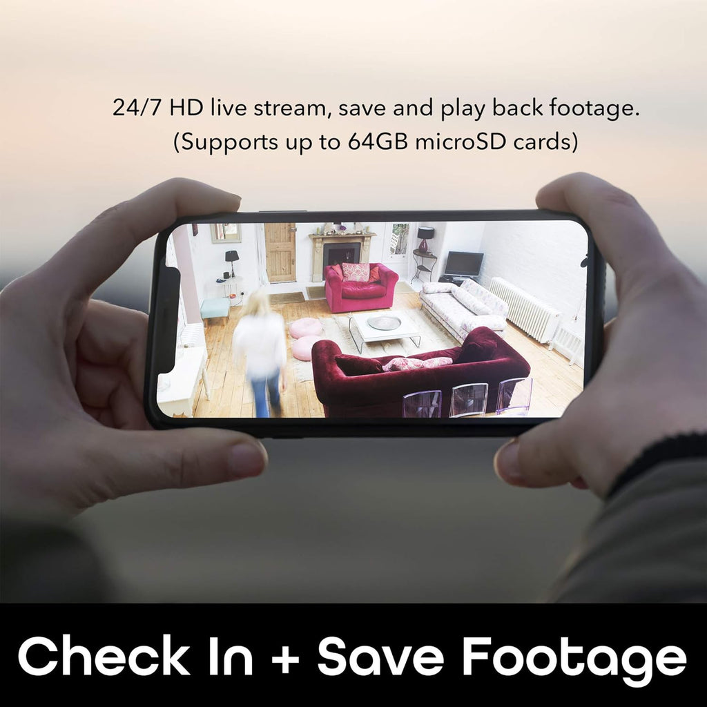 1080p HD Indoor Smart Security Camera Pack of 2 U521407