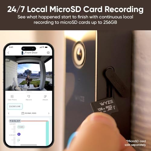 2K Video Doorbell with Color Night Vision K4782