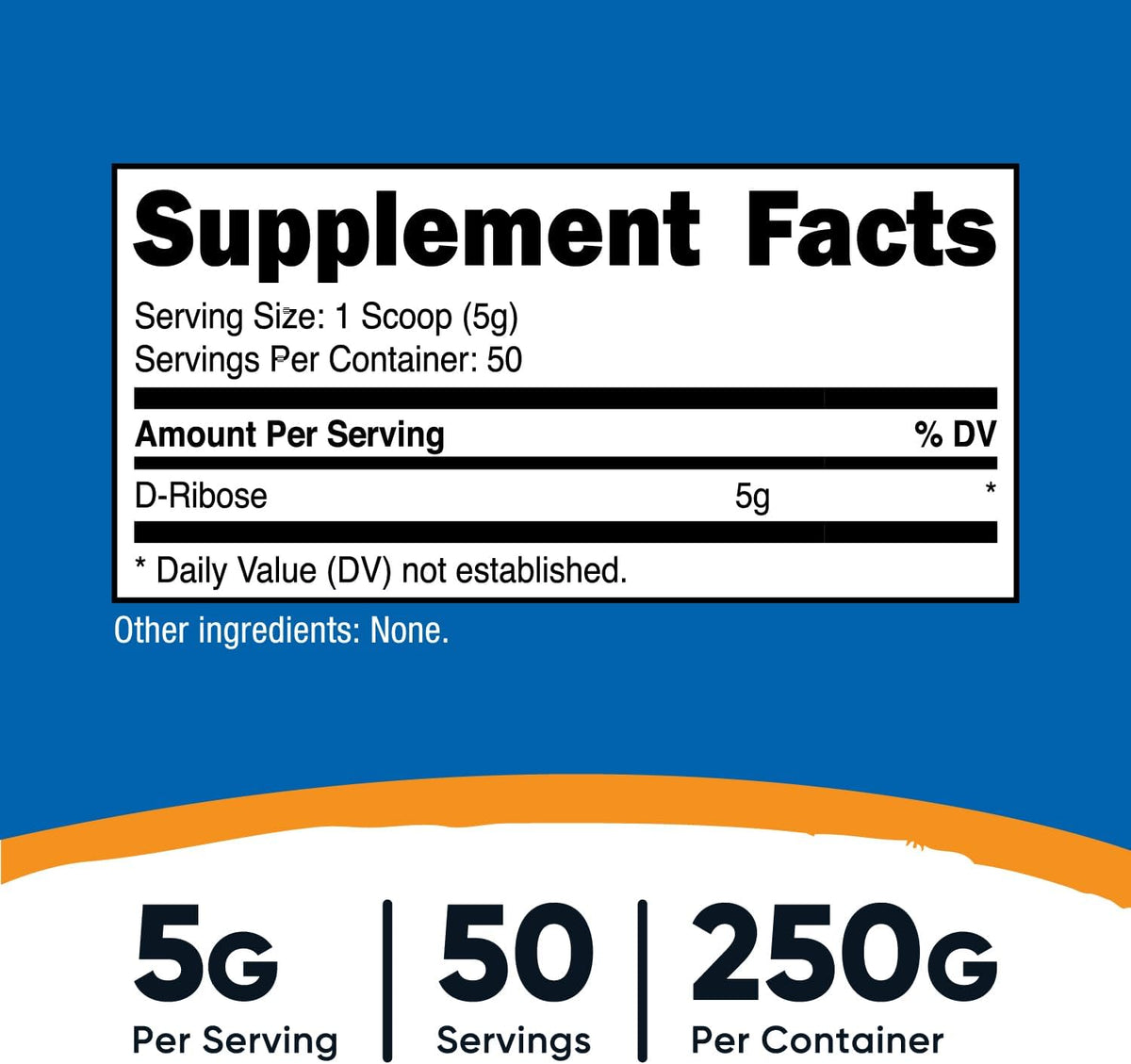 D-Ribose Powder (250 Grams) P4603