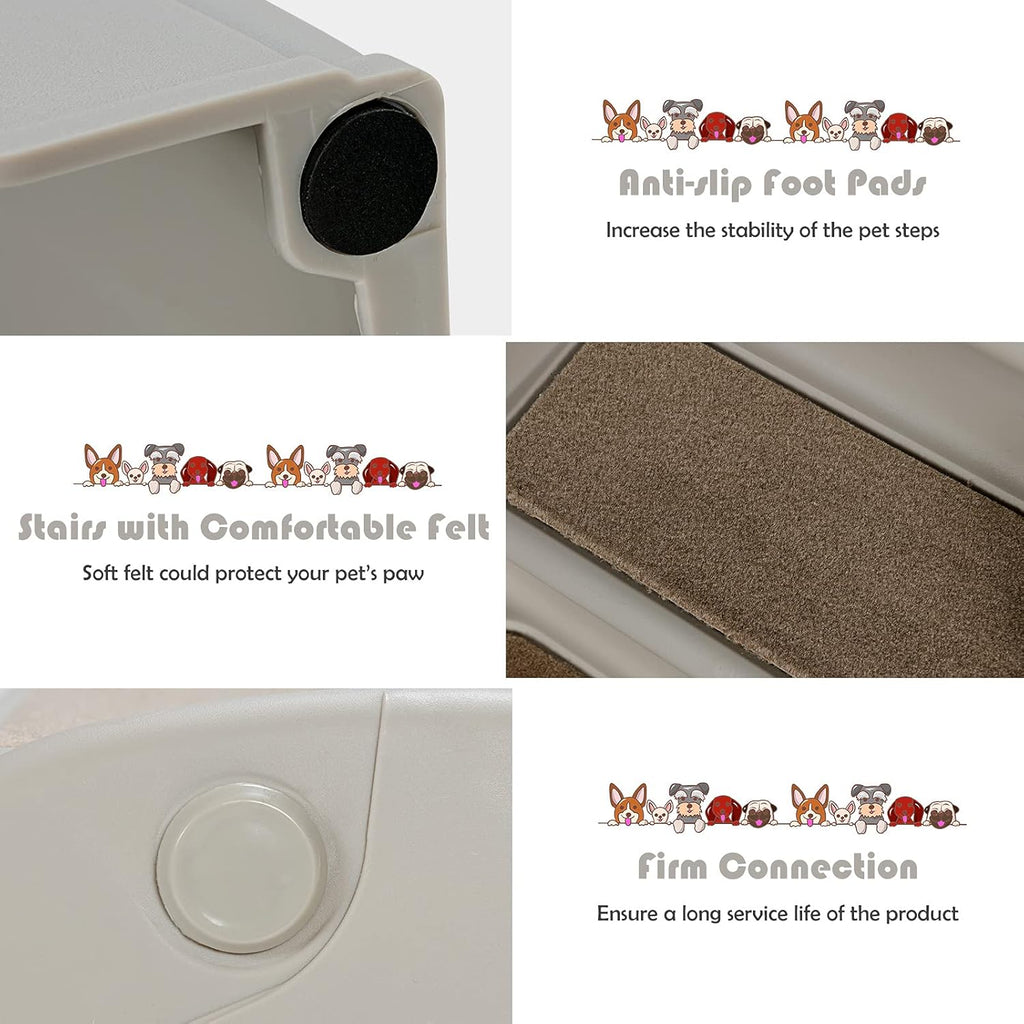 4 Step 19 High Folding Pet Steps V190