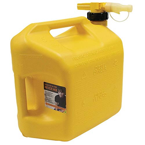 Yellow Diesel Fuel Can E57363