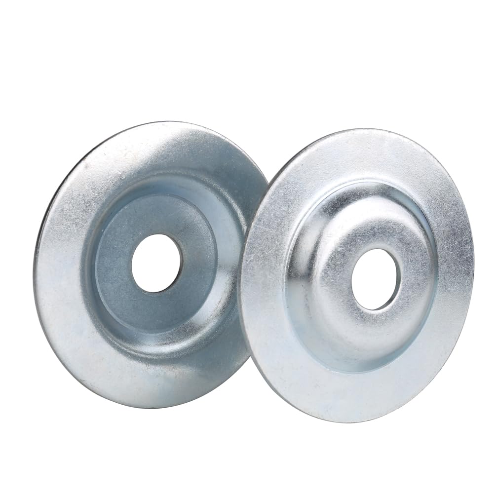Bench Grinder Arbor Washer/Flange 2 Sets OD2-1/10'' x ID 1/2'' & OD3-1/10'' x ID 5/8'' R3245