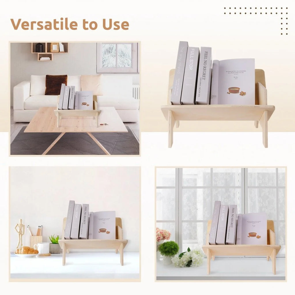 Wooden Desktop Bookshelf U40666