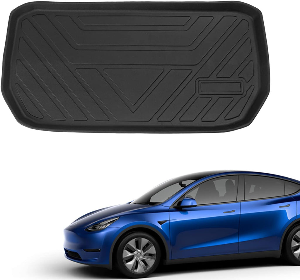 Tesla Model Y Trunk Mats Cargo Liners Floor Mats All Weather Q6382
