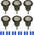 10W Low-Voltage IP67 Waterproof LED Landscape Lighting 6-Pack Q2471