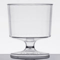 2 oz. Clear Plastic Pedestal Wine Cup J740182