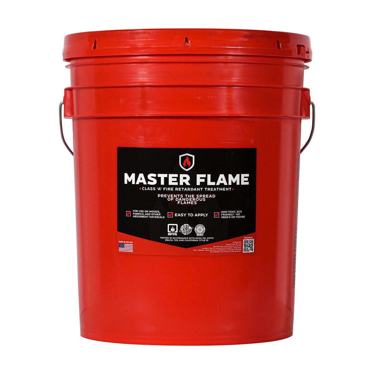 Fire Retardant Spray 1 Gallon Pack of 2 U7027