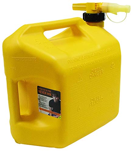 Yellow Diesel Fuel Can E57363