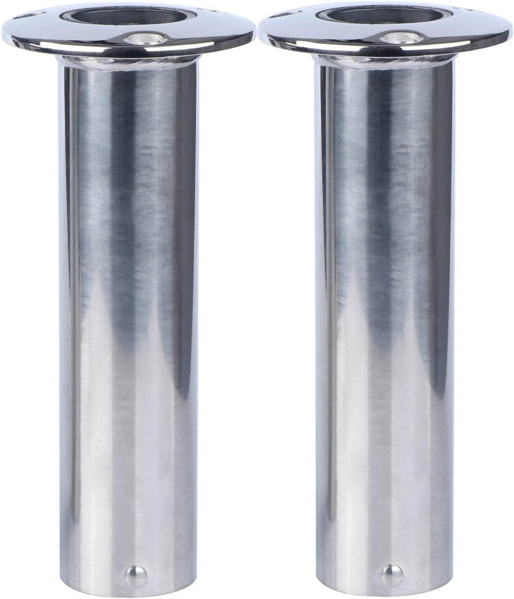 2Pcs Stainless Steel Casting Fishing Rod Holder Flush Mount 90 Degree R692