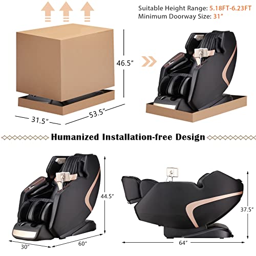 3D Full Body Massage Chair with SL Track S7489