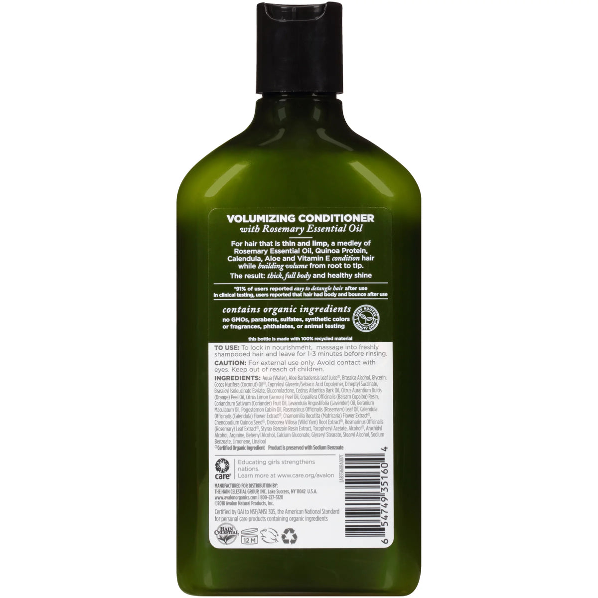 Rosemary Volumizing Conditioner, 11 fl oz D53695