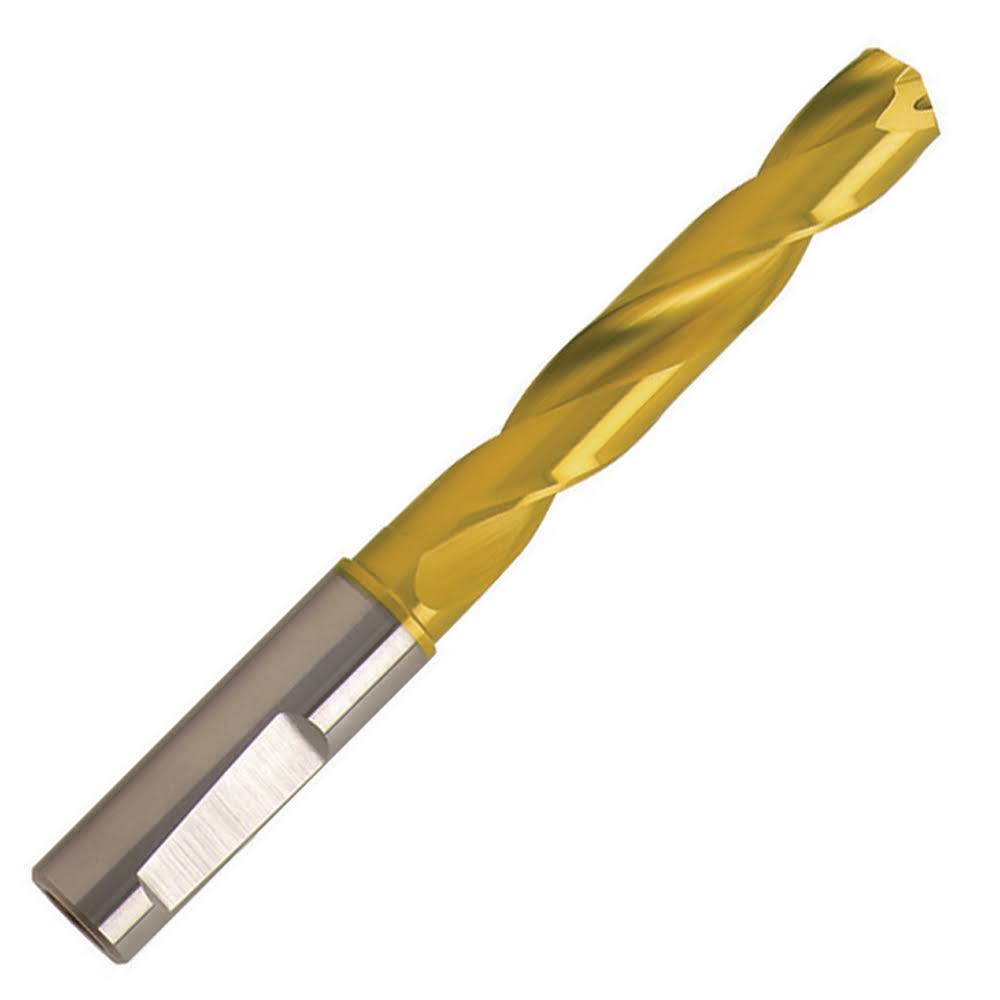 14.8mm Carbide 140° Point 5XD Tin Coolant Fed Drill J533228