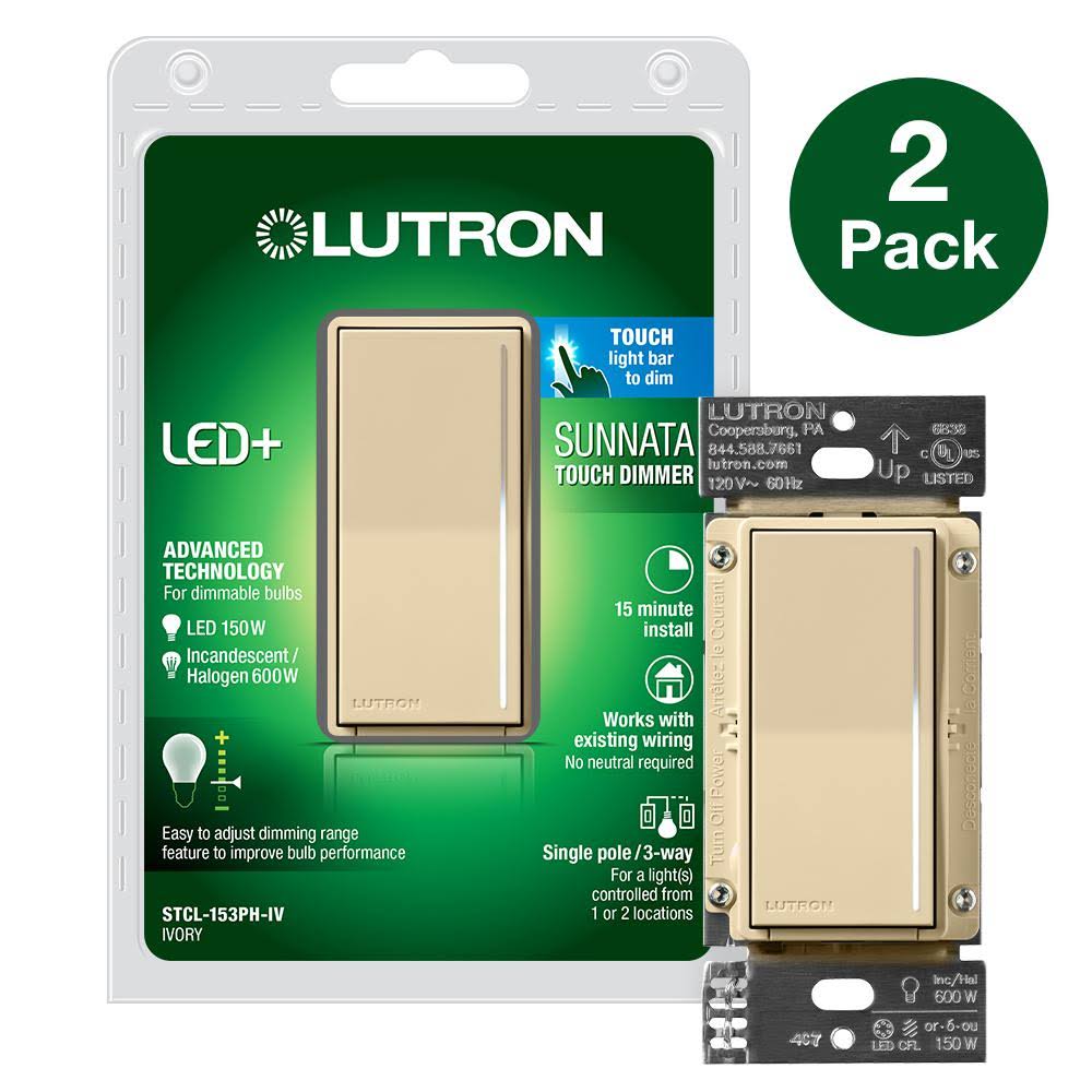 150-Watt 3-Way Dimmer Switch, Ivory (2-Pack) M589