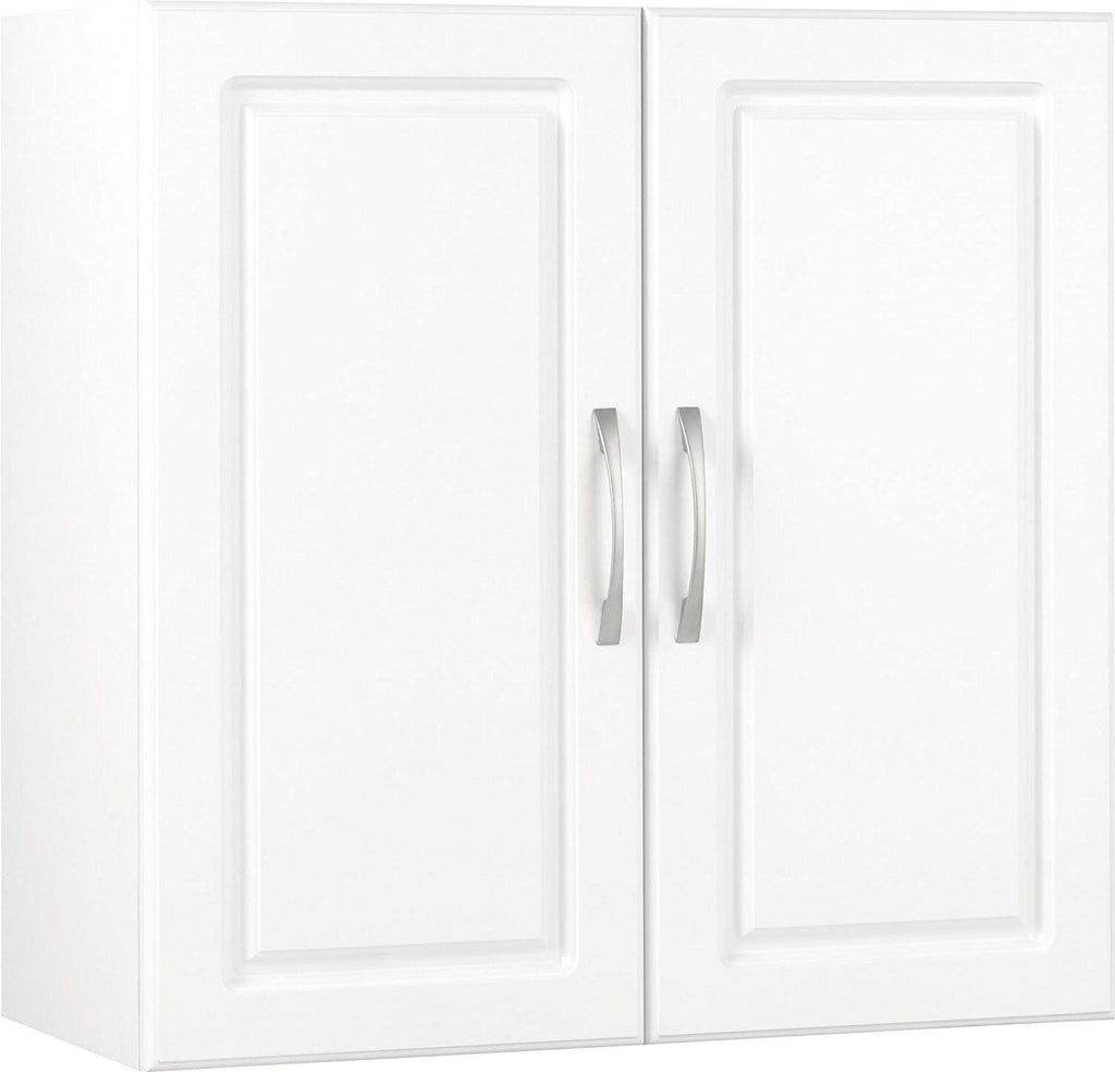 White Stipple Wall Cabinet X5377