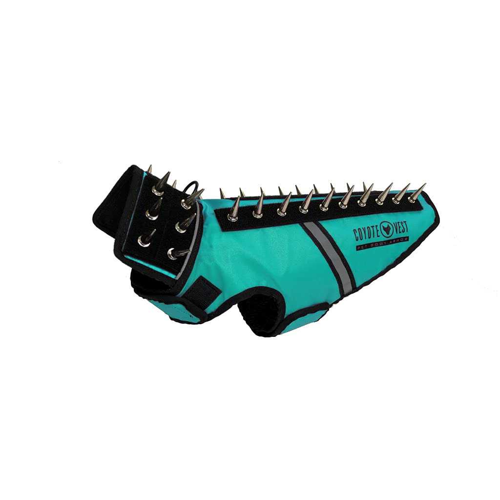 Reflective Dog Harness Vest with Spikes X646