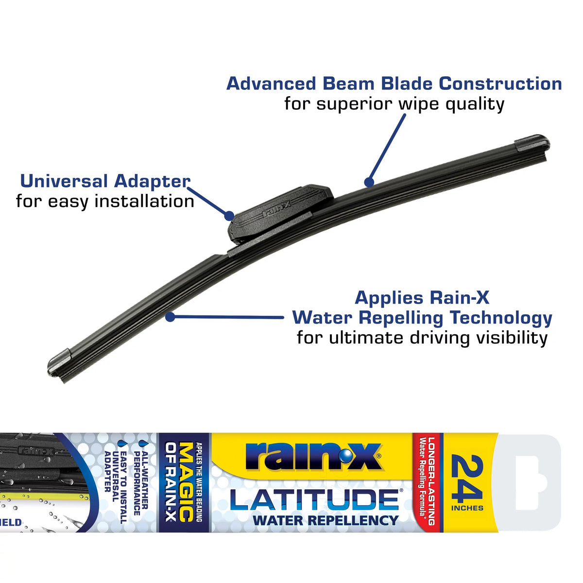 24 2-in-1 Windshield Wiper Blade J56412