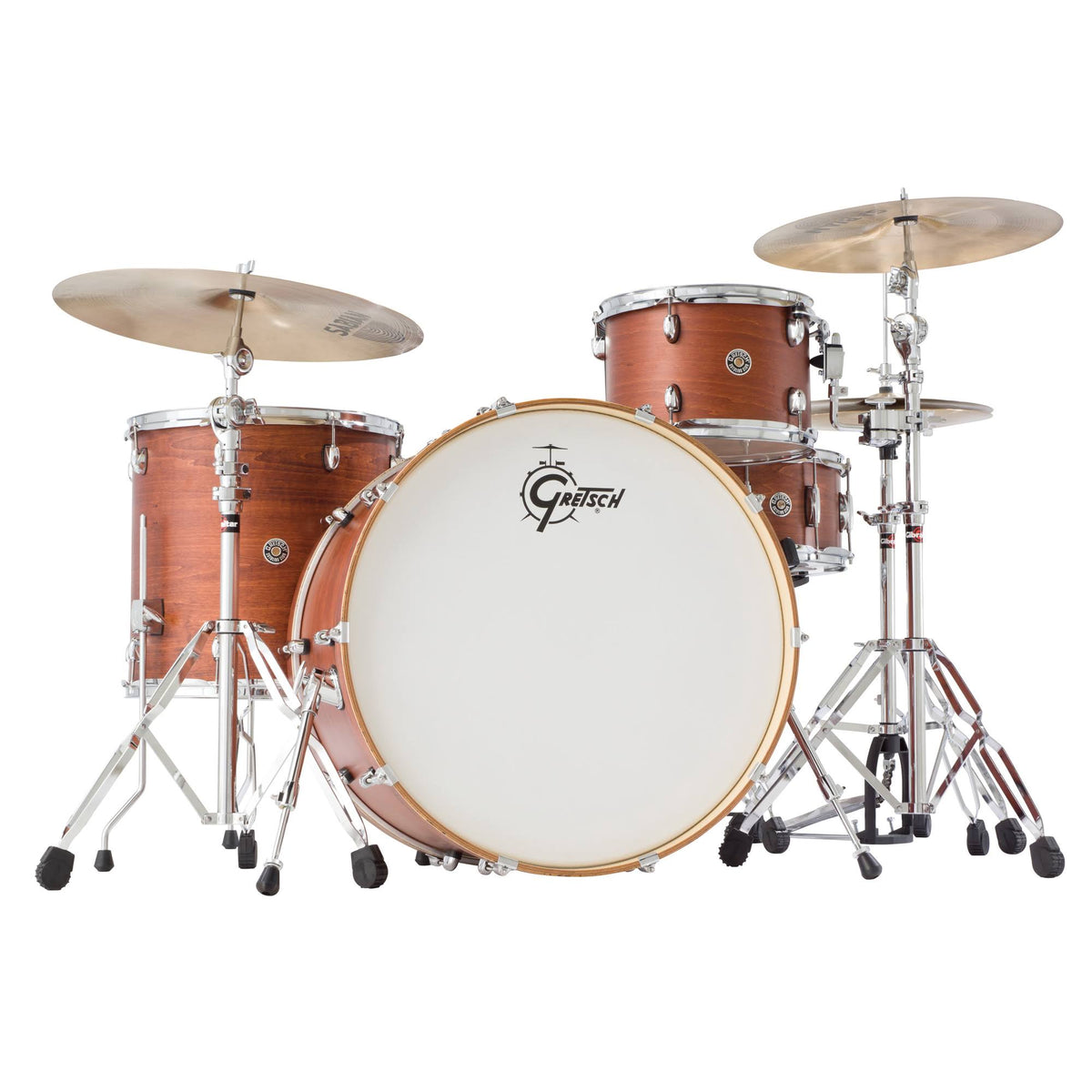 Four Piece Shell Pack in Satin Walnut Glaze A17497
