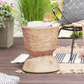 Outdoor Concrete Side Table Z579990