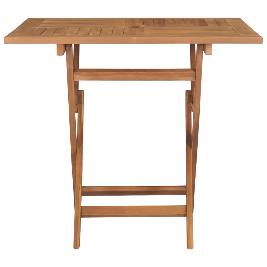 Folding Patio Table Solid Teak Wood G5086