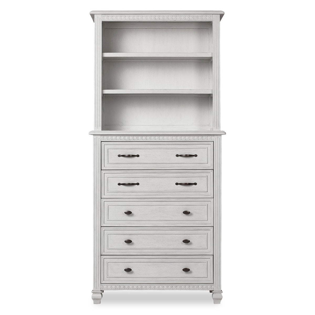 Antique Grey Mist Mini Hutch Bookcase E843877