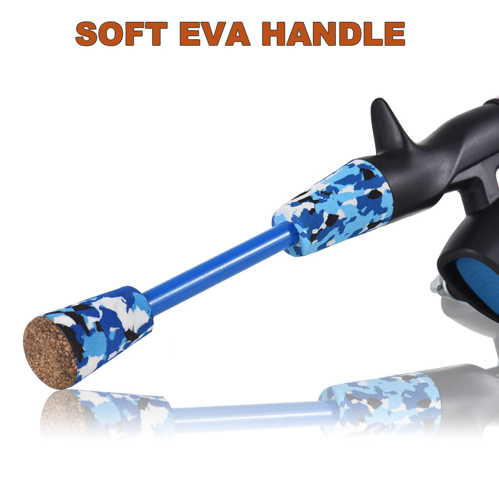 Kids Fishing Rod and Reel Combo Telescopic Casting Rod with Spincast Reel and Carry Bag D140